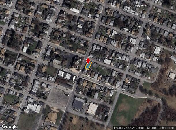  161 S Poplar St, Hazleton, PA Parcel Map