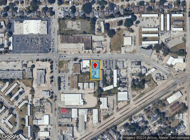  7126 Lawndale St, Houston, TX Parcel Map