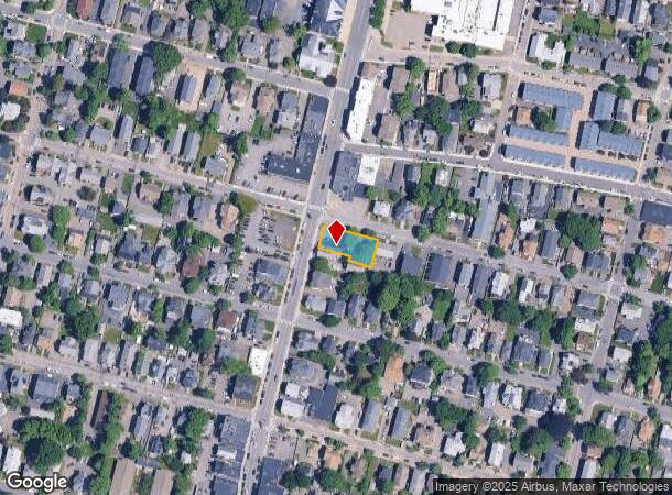 614 Moody St, Waltham, MA Parcel Map