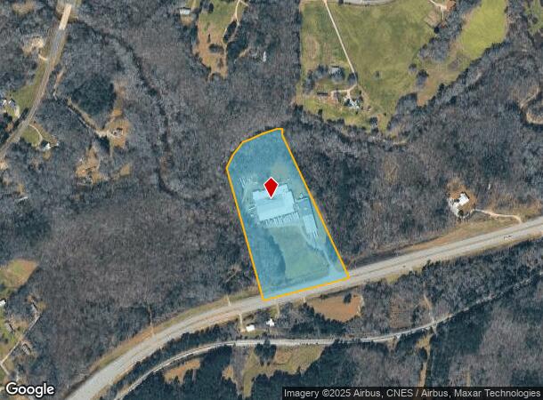  2066 Highway 72 W, Colbert, GA Parcel Map