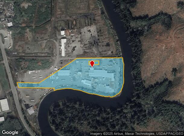 98 S Us Highway 101 Blvd, Hoquiam, WA Parcel Map