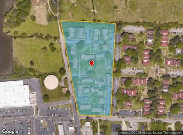  2002 Seldendale Dr, Hampton, VA Parcel Map