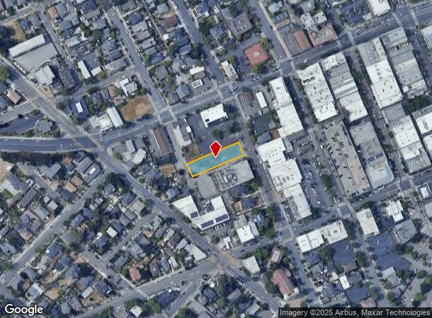  131 Liberty St, Petaluma, CA Parcel Map