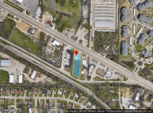 5110 Mansfield Hwy, Forest Hill, TX Parcel Map