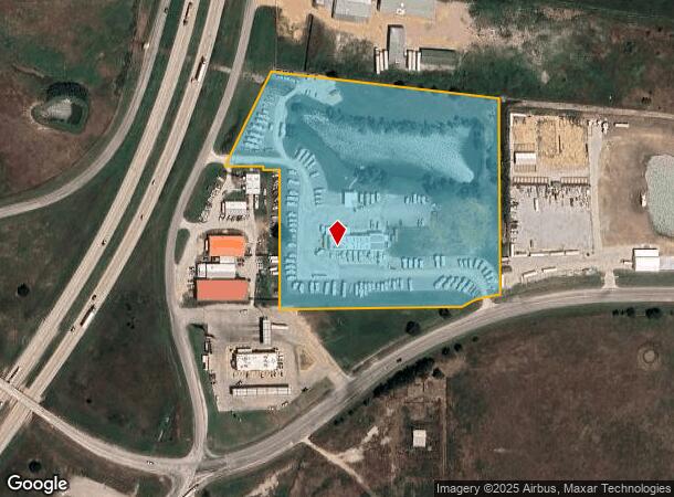 13239 S Interstate 35 Rd, Valley View, TX Parcel Map