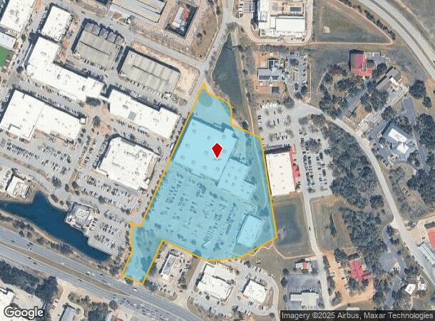  12528 W Highway 71, Austin, TX Parcel Map