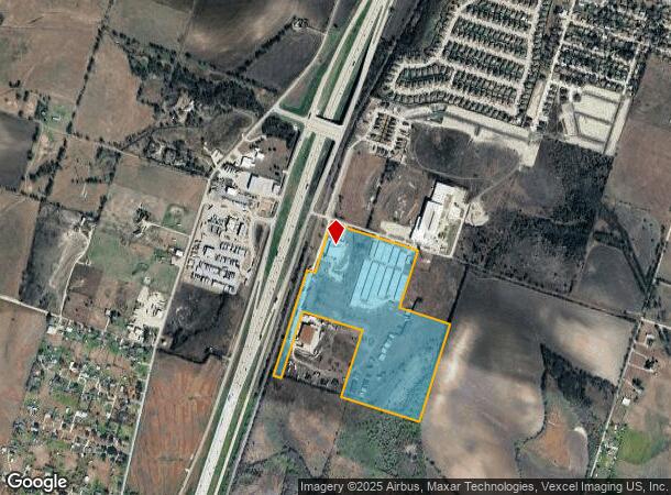  1921 Mueller Ln, Troy, TX Parcel Map