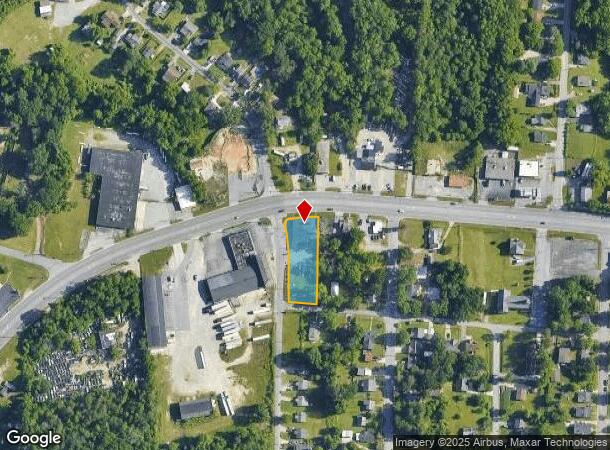  3021 W English Rd, High Point, NC Parcel Map