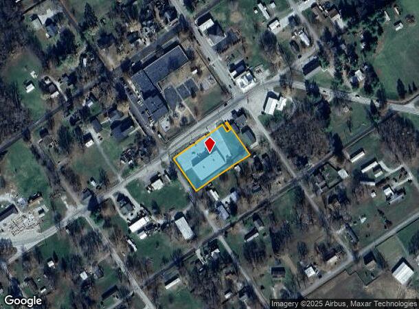 8014 E Main St, Lexington, IN Parcel Map