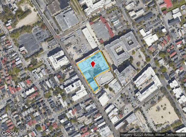  550 King St, Charleston, SC Parcel Map