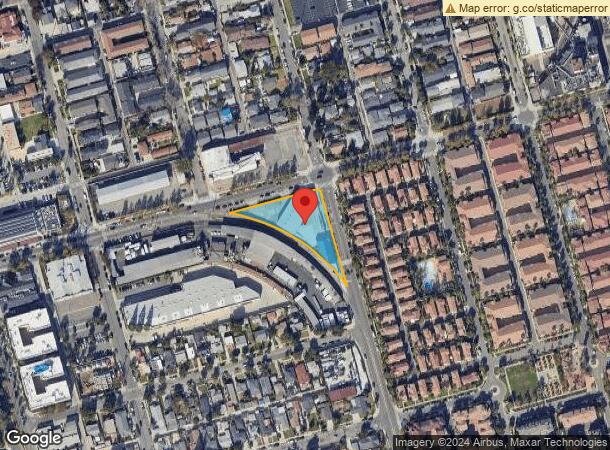  501 S Olive St, Anaheim, CA Parcel Map