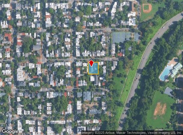  2714 Dumbarton St Nw, Washington, DC Parcel Map