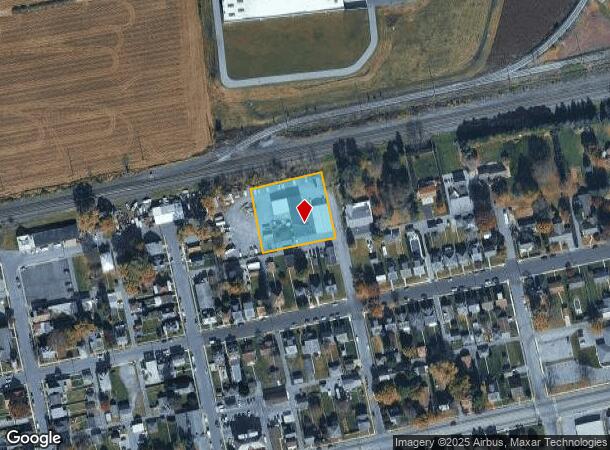 202 N Cyrus St, Cleona, PA Parcel Map