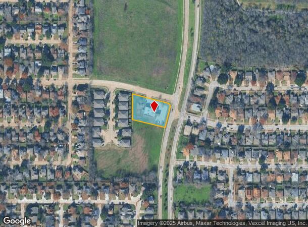  5900 Matlock Rd, Arlington, TX Parcel Map