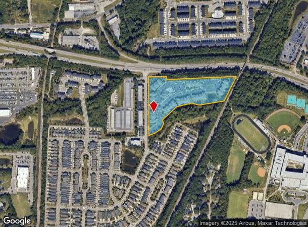  2000 Bullhead Rd, Apex, NC Parcel Map