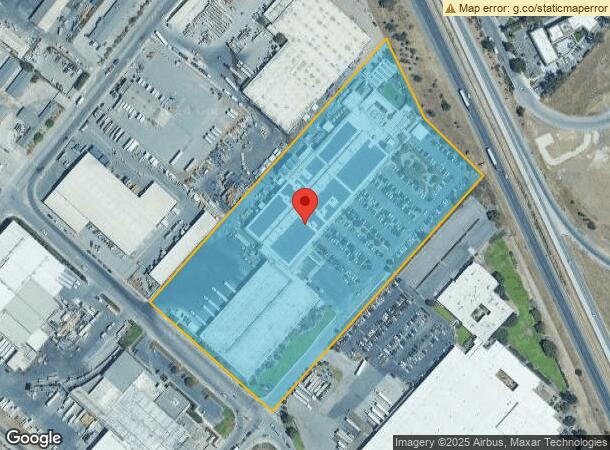  1275 Hansen St, Salinas, CA Parcel Map