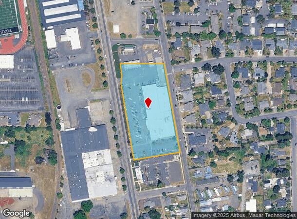  918 N 1St St, Silverton, OR Parcel Map