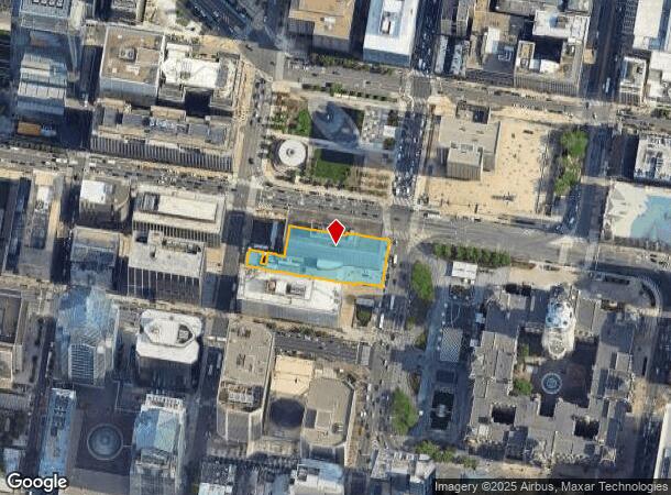  1500 John F Kennedy Blvd, Philadelphia, PA Parcel Map