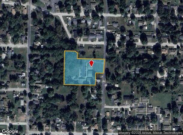 601 S Walnut St, Mount Vernon, MO Parcel Map