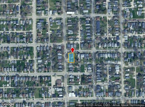  1023 3Rd St, Fort Wayne, IN Parcel Map