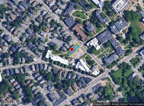  21 Maywood St, Worcester, MA Parcel Map