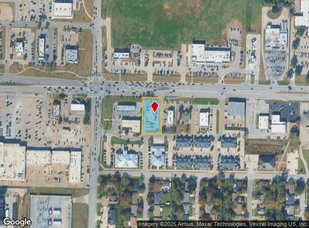2215 W University Dr, Denton, TX Parcel Map