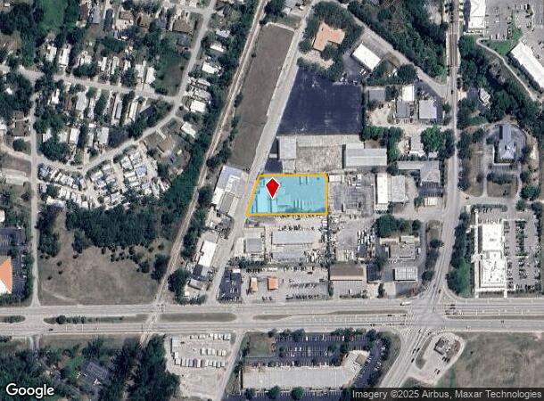  27871 Industrial St, Bonita Springs, FL Parcel Map