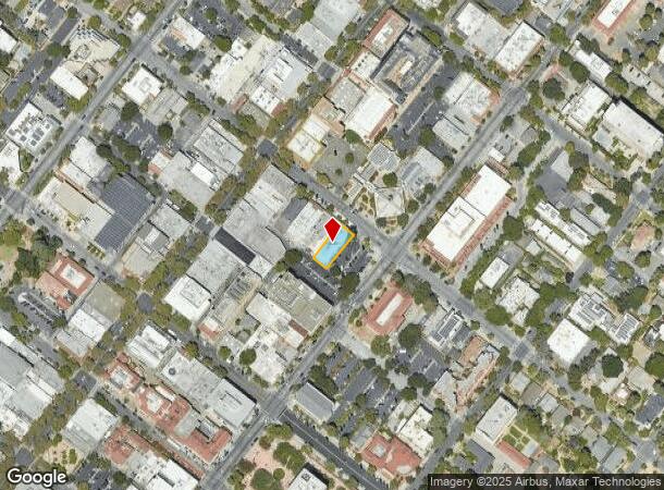  560 Waverley St, Palo Alto, CA Parcel Map