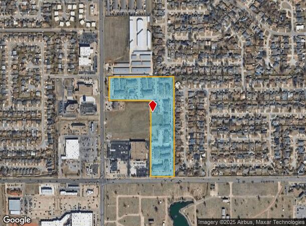  10300 S Western Ave, Oklahoma City, OK Parcel Map