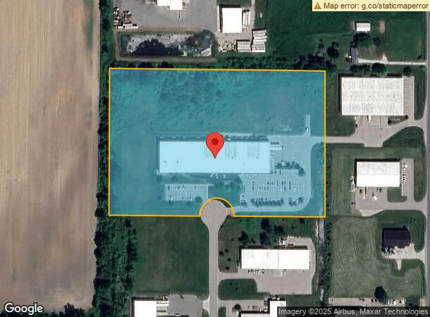  3424 Production Ct, Zeeland, MI Parcel Map