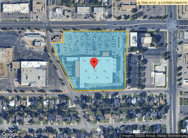  2615 50Th St, Lubbock, TX Parcel Map