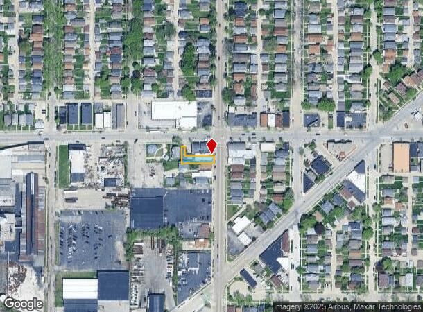  1907 S 60Th St, Milwaukee, WI Parcel Map
