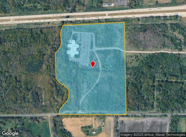  451 Health Pky, Paw Paw, MI Parcel Map