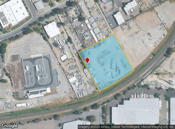 7589 National Dr, Livermore, CA Parcel Map