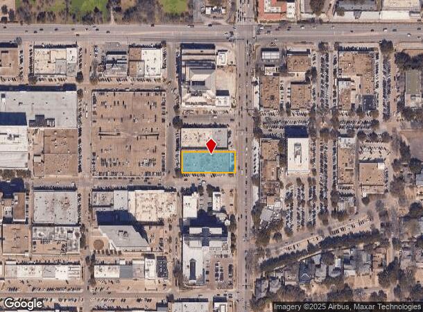 6131 Luther Ln, Dallas, TX Parcel Map