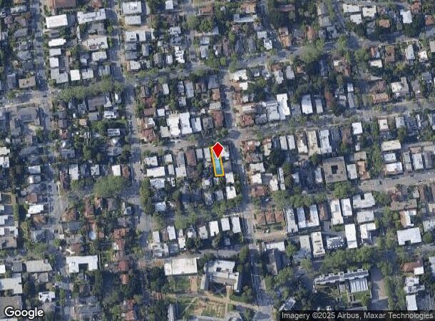 2380 Hilgard Ave, Berkeley, CA Parcel Map