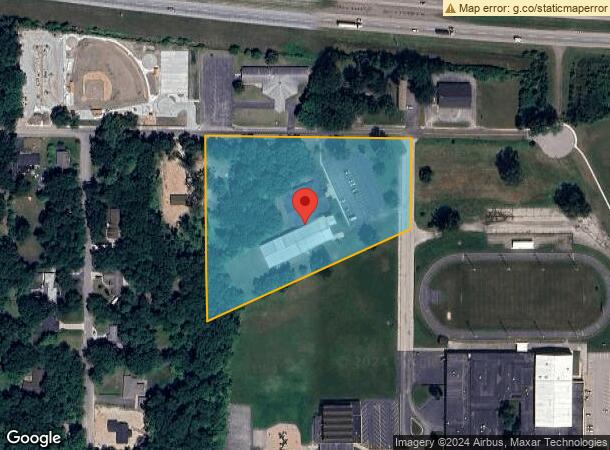  5895 Evergreen Ave, Portage, IN Parcel Map