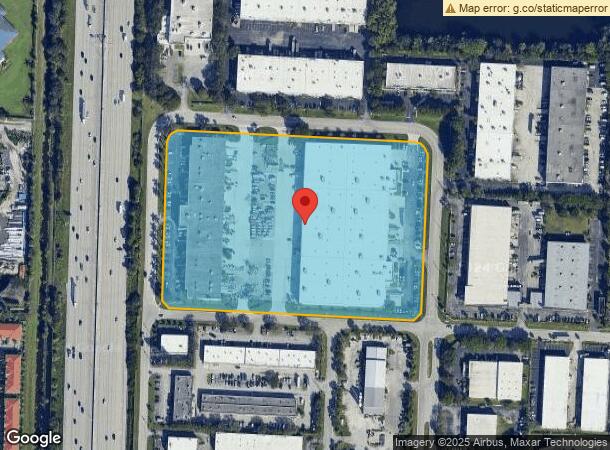  7835 Central Industrial Dr, Riviera Beach, FL Parcel Map