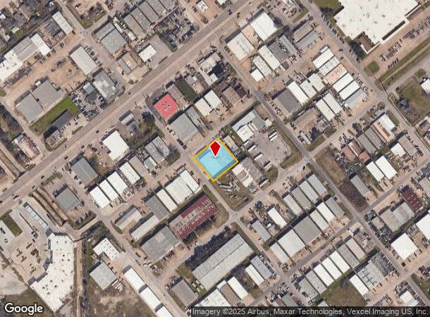  1308 Illinois St, South Houston, TX Parcel Map