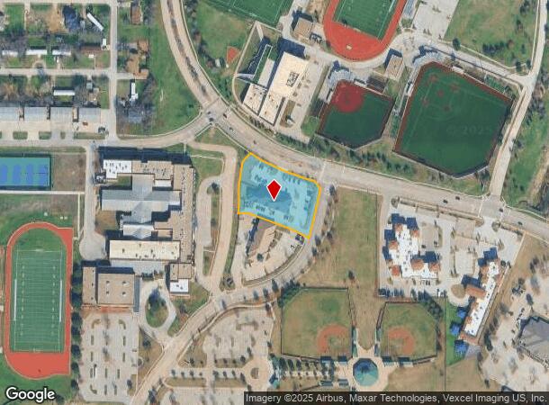 2600 Bobcat Blvd, Roanoke, TX Parcel Map