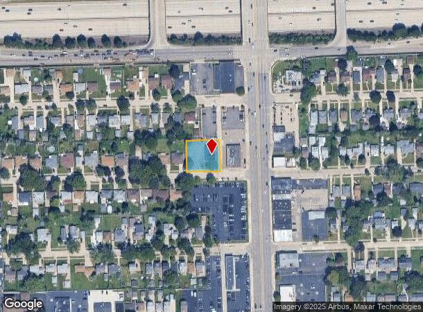  7411 Menge, Center Line, MI Parcel Map
