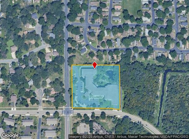 1011 Clover Leaf Pkwy Ne, Minneapolis, MN Parcel Map