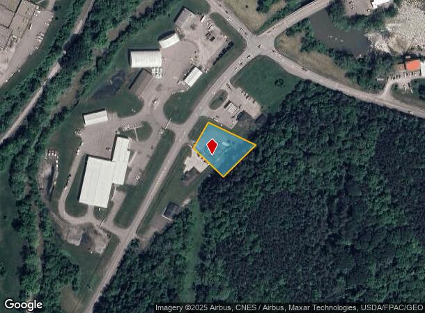  711 W Union St, Athens, OH Parcel Map