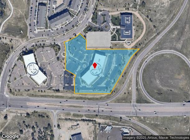  655 Space Center Dr, Colorado Springs, CO Parcel Map