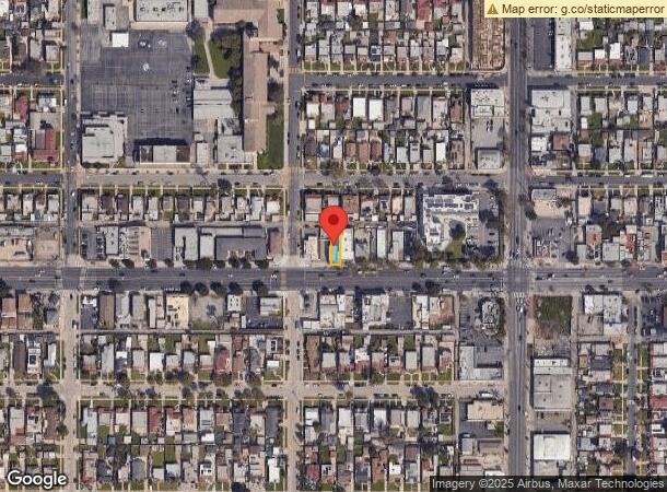  1851 W Florence Ave, Los Angeles, CA Parcel Map