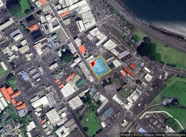 321 Keawe St, Hilo, HI Parcel Map