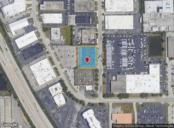  694 N Larch Ave, Elmhurst, IL Parcel Map