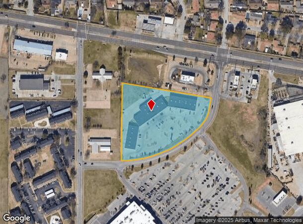  5120 Greenbriar Rd, Wichita Falls, TX Parcel Map