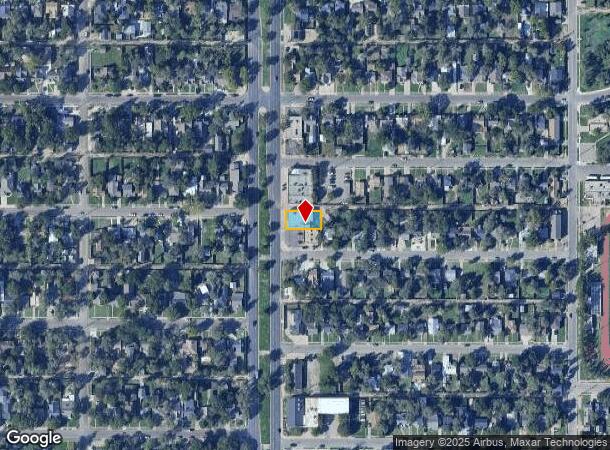  2213 University Ave, Lubbock, TX Parcel Map