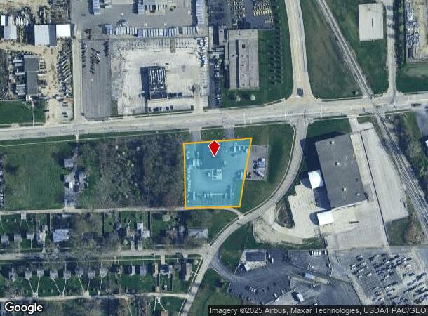 2024 E Manhattan Blvd, Toledo, OH Parcel Map